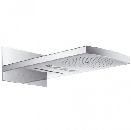 HG Kopfbrause Raindance Rainfall 3jet chrom mit Licht