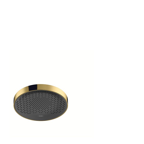 Hansgrohe Kopfbrause Rainfinity 250 1jet EcoSmart 9 l/min Deckenmontage polished gold