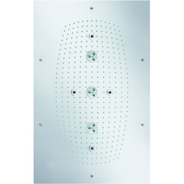 Hansgrohe Kopfbrause Rainmaker rechteckig chrom ohne Licht