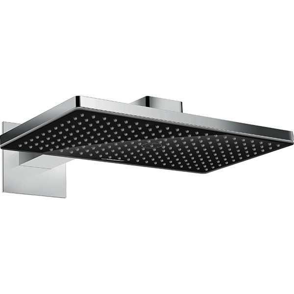 Hansgrohe Kopfbrause Rainmaker Select 460 1jet schwarz/chrom mit Brausearm 450mm