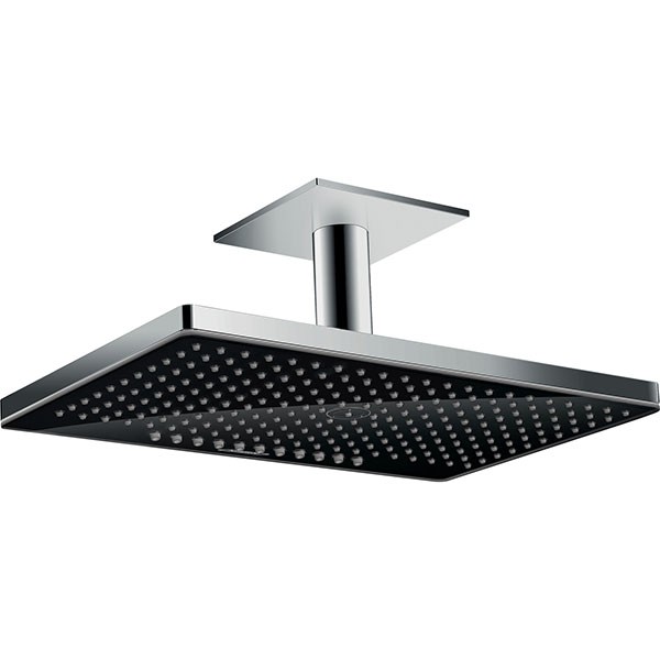 Hansgrohe Kopfbrause Rainmaker Select 460 2jet Deckenmontage schwarz/chrom