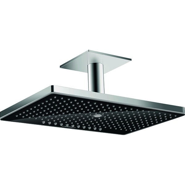 Hansgrohe Kopfbrause Rainmaker Select 460 3jet Deckenmontage schwarz/chrom