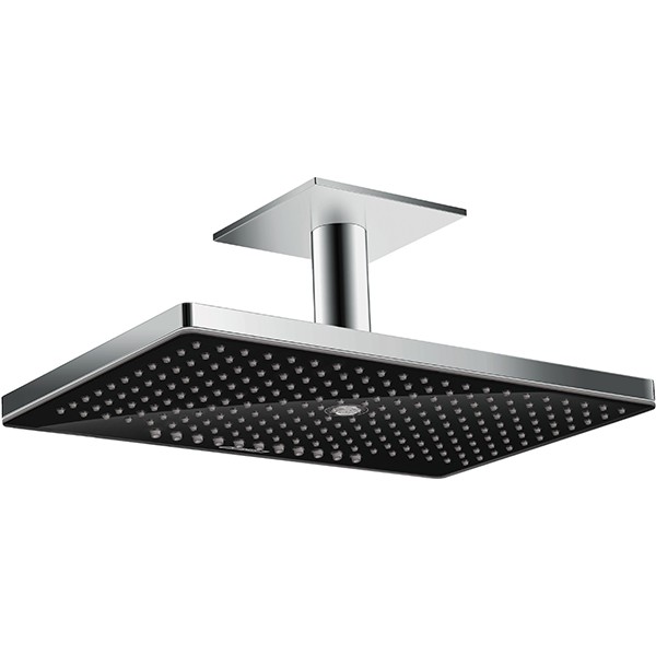 Hansgrohe Kopfbrause Rainmaker Select 460 3jet Deckenmontage schwarz/chrom