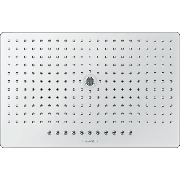 Hansgrohe Kopfbrause Rainmaker Select 460 3jet EcoSmart weiss/chrom mit Brausearm 450mm