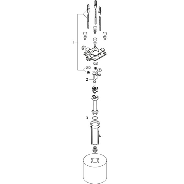 Hansgrohe Kopfbrause Rainmaker Select 460 Grundset