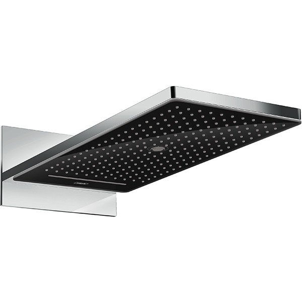 Hansgrohe Kopfbrause Rainmaker Select 580 3jet Wandmontage schwarz/chrom