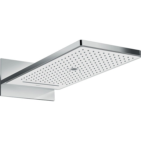 Hansgrohe Kopfbrause Rainmaker Select 580 3jet Wandmontage weiss/chrom