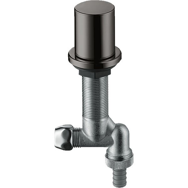 Hansgrohe Küchen-Geräteabsperrventil Polished Black Chrome