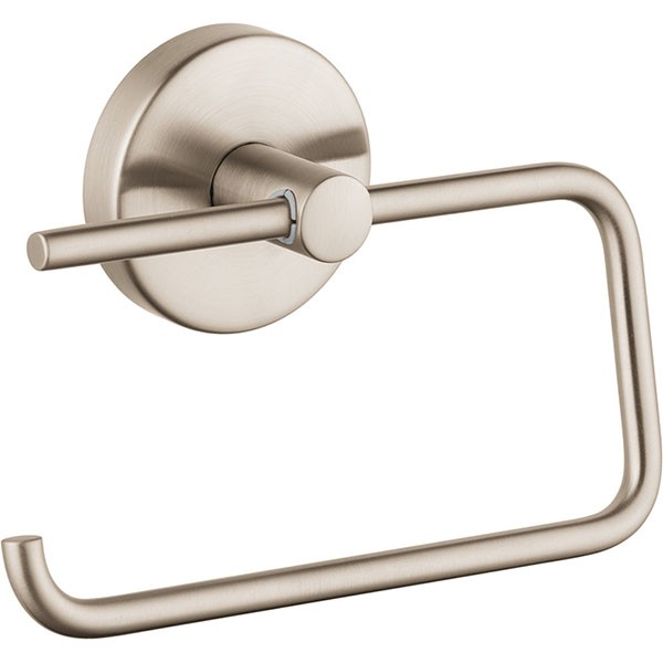 Hansgrohe Papierrollenhalter Logis brushed nickel ohne Deckel