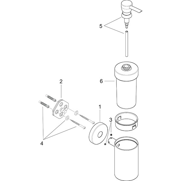 Hansgrohe Lotionspender Logis chrom 