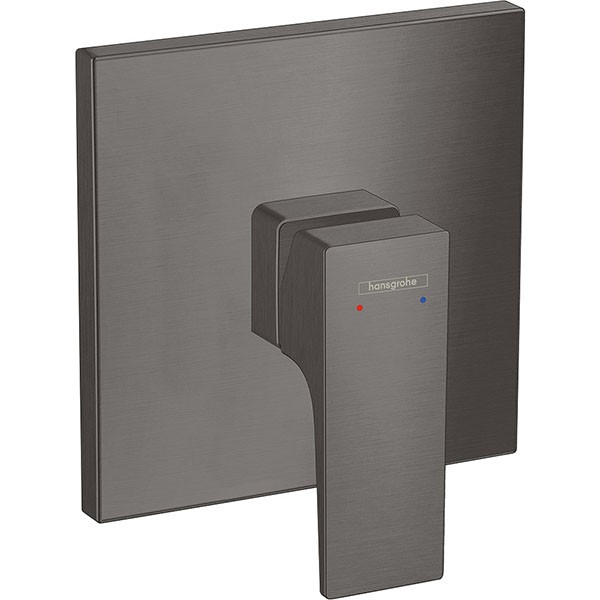 Hansgrohe Brausenmischer Unterputz Metropol Fertigset brushed black chrome