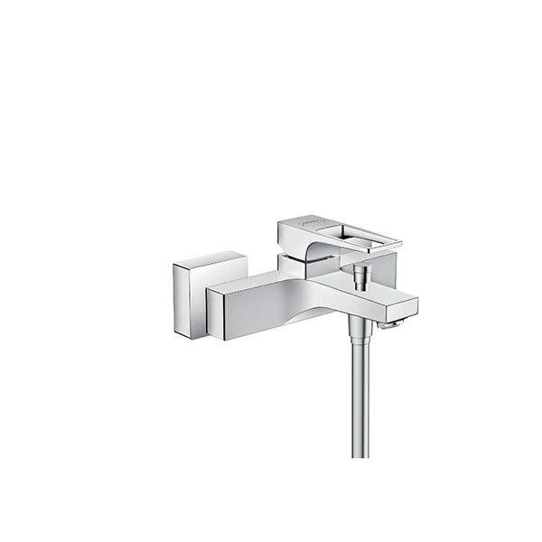 Hansgrohe Metropol Einhebel-Wannenmischer Aufputz mit Bügelgriff, chrom 74540000