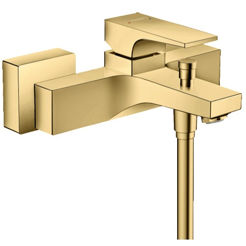 Hansgrohe Metropol Wannenmischer Aufputz Polished Gold Optik  