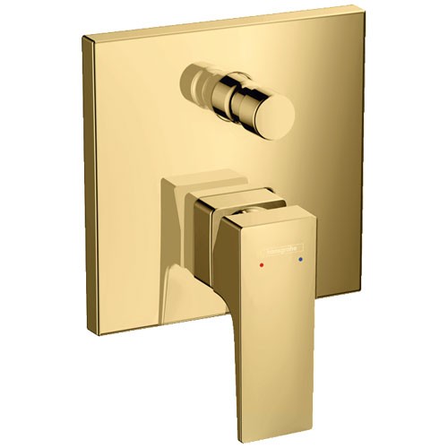 Hansgrohe Metropol Wannenmischer Unterputz Fertigset Polished Gold Optik