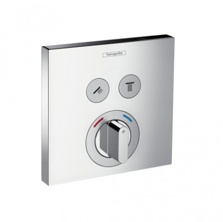 HG Mischer Unterputz ShowerSelect Fertigset 2 Verbraucher chrom