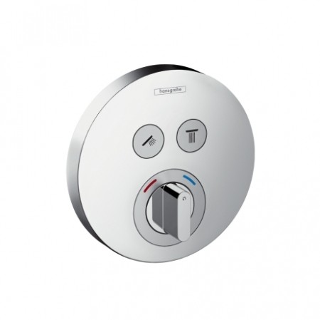 HG Mischer Unterputz ShowerSelect S Fertigset 2 Verbraucher chrom