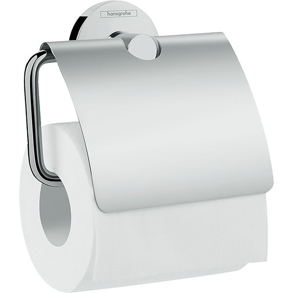 Hansgrohe Papierrollenhalter Logis Universal chrom mit Deckel