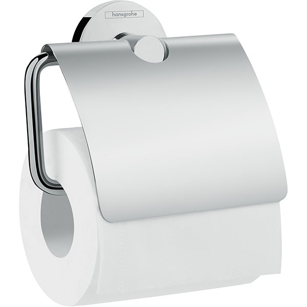 Hansgrohe Papierrollenhalter Logis Universal chrom mit Deckel