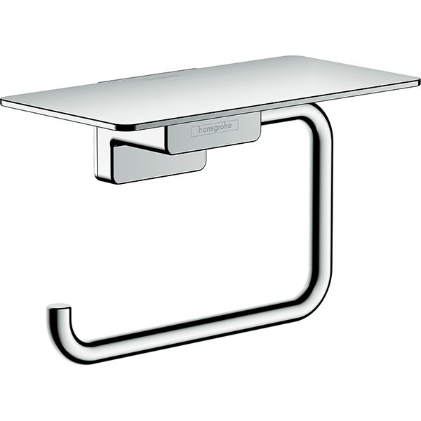 Hansgrohe Papierrollenhalter mit Ablage AddStoris chrom