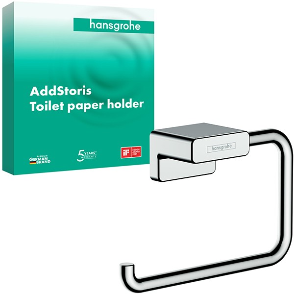 Hansgrohe Papierrollenhalter ohne Deckel AddStoris chrom