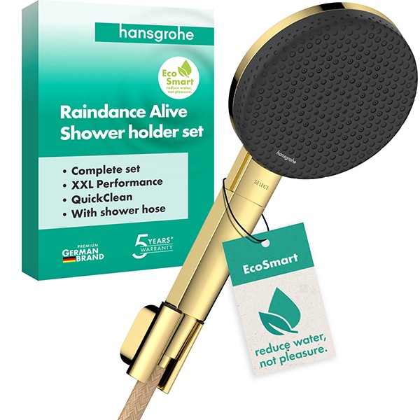 Hansgrohe Porterset Raindance Alive Select S  125 3jet EcoSmart m.Schl. 1600mm PGO