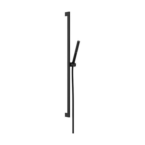 Hansgrohe Pulsify S Brauseset 100 1jet EcoSmart mit Brausestange 90 cm Mattschwarz