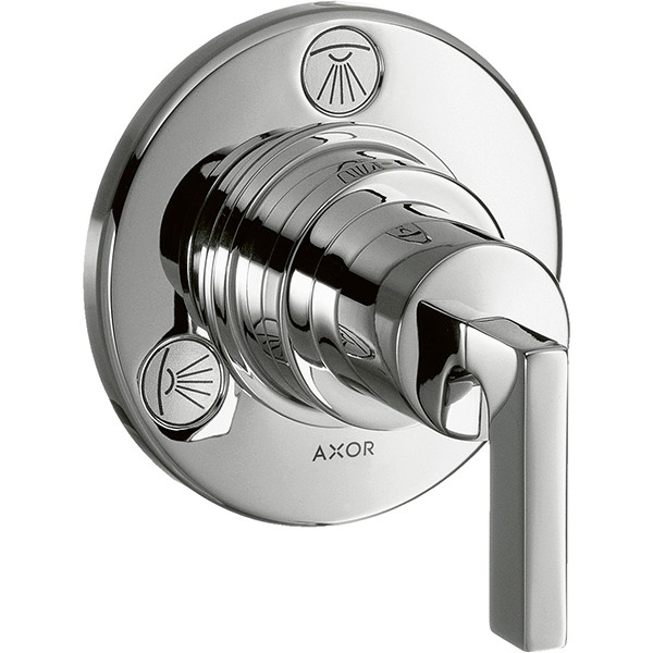 Hansgrohe Quattro Axor Citterio Fertigset chrom mit Hebelgriffen