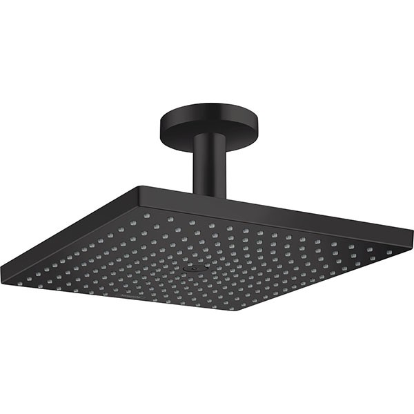 Hansgrohe Kopfbrause Raindance E 300 1jet Deckenmontage mattschwarz