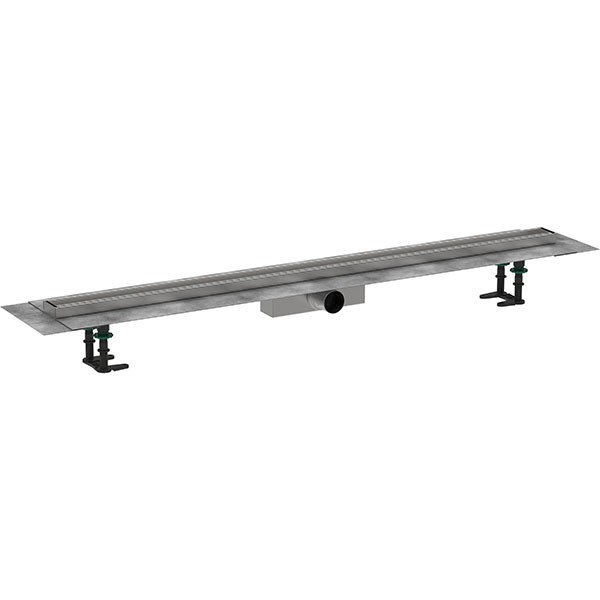 Hansgrohe RainDrain Compact Komplettset Duschrinne 1200 befliesbar für Standardinstallation k.a.