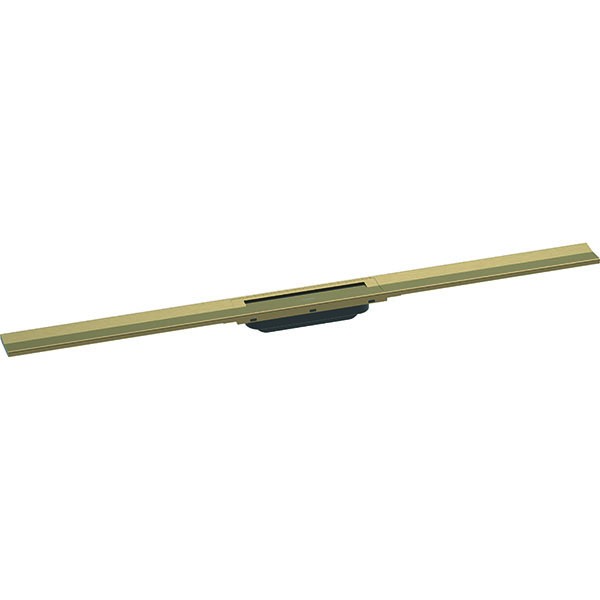 Hansgrohe RainDrain Flex Duschrinne 1000 mm kürzbar zur freien Montage brushed bronze