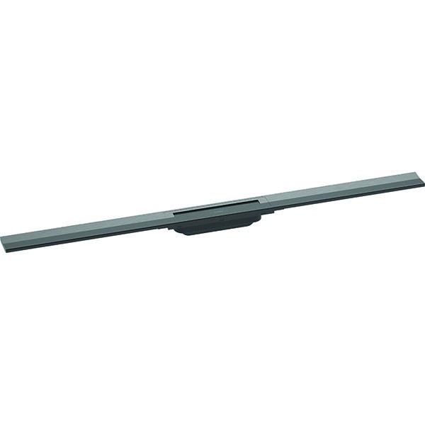 Hansgrohe RainDrain Flex Duschrinne 1000 mm kürzbar zur freien Montage brushed black chrome