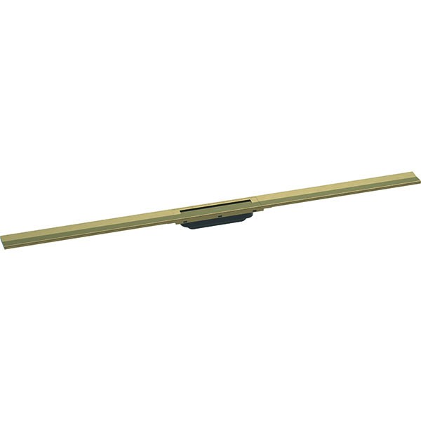 Hansgrohe RainDrain Flex Duschrinne 1200 mm kürzbar zur freien Montage brushed bronze