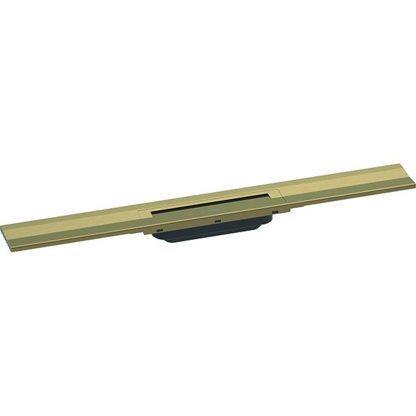 Hansgrohe RainDrain Flex Duschrinne 700 mm kürzbar für Wandmontage brushed bronze