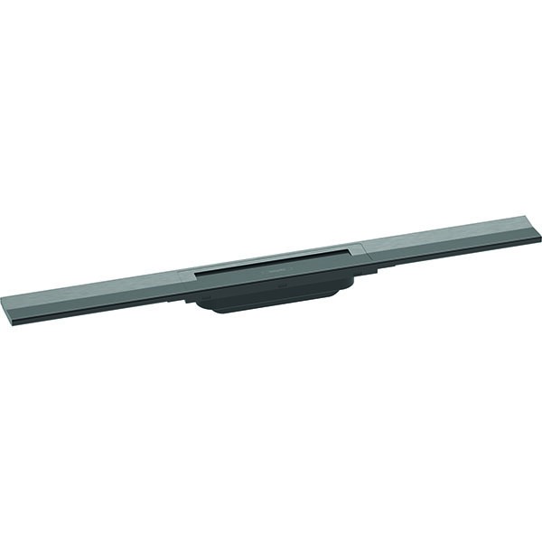 Hansgrohe RainDrain Flex Duschrinne 700 mm kürzbar zur freien Montage brushed black chrome