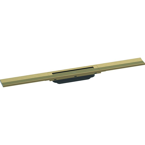 Hansgrohe RainDrain Flex Duschrinne 700 mm kürzbar zur freien Montage brushed bronze
