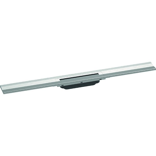 Hansgrohe RainDrain Flex Duschrinne 800 mm kürzbar für Wandmontage Edelstahl gebürstet
