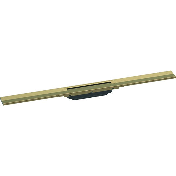 Hansgrohe RainDrain Flex Duschrinne 800 mm kürzbar zur freien Montage brushed bronze