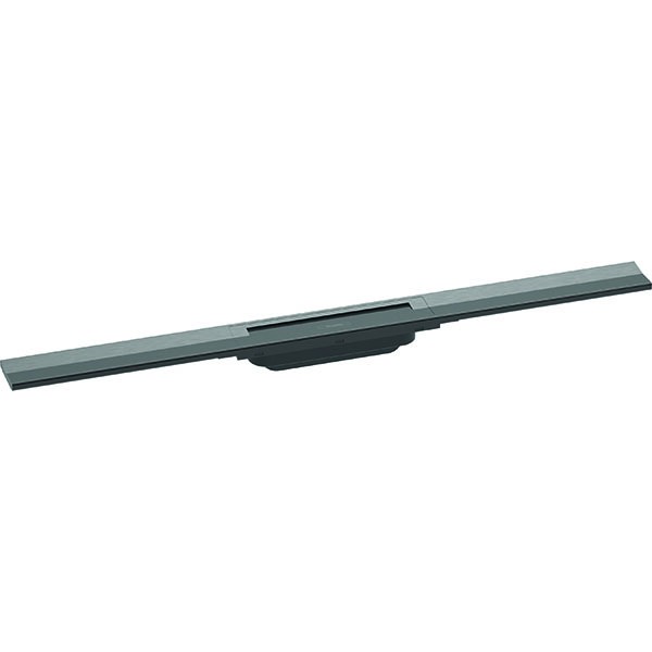 Hansgrohe RainDrain Flex Duschrinne 800 mm kürzbar zur freien Montage Brushed Black Chrome