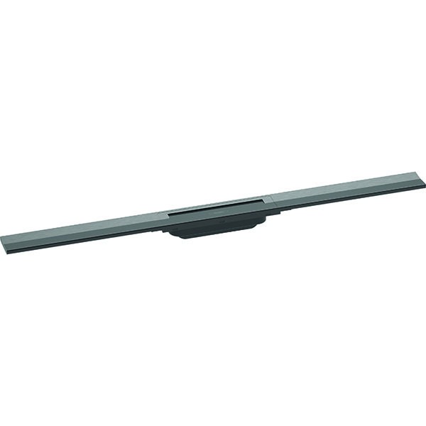 Hansgrohe RainDrain Flex Duschrinne 900 mm kürzbar zur freien Montage brushed black chrome
