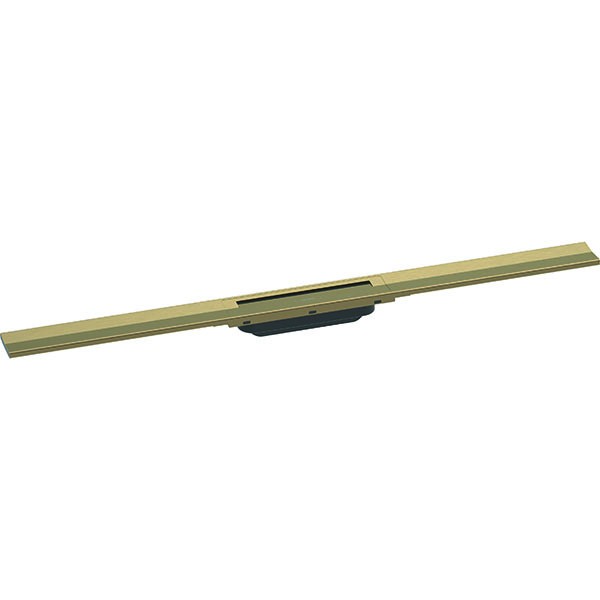 Hansgrohe RainDrain Flex Duschrinne 900 mm kürzbar zur freien Montage brushed bronze