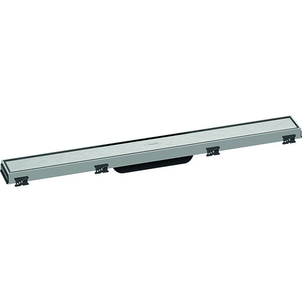 Hansgrohe RainDrain Match Duschrinne 700 mm mit höhenverstellbaren Rahmen BST