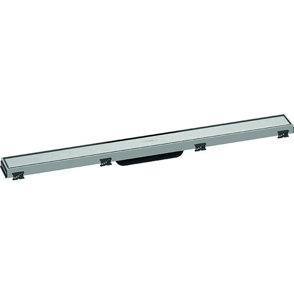 Hansgrohe RainDrain Match Duschrinne 800 mm mit höhenverstellbaren Rahmen BST