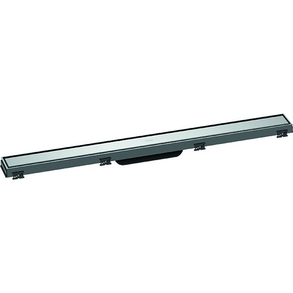 Hansgrohe RainDrain Match Duschrinne 800 mm mit höhenverstellbaren Rahmen chrom