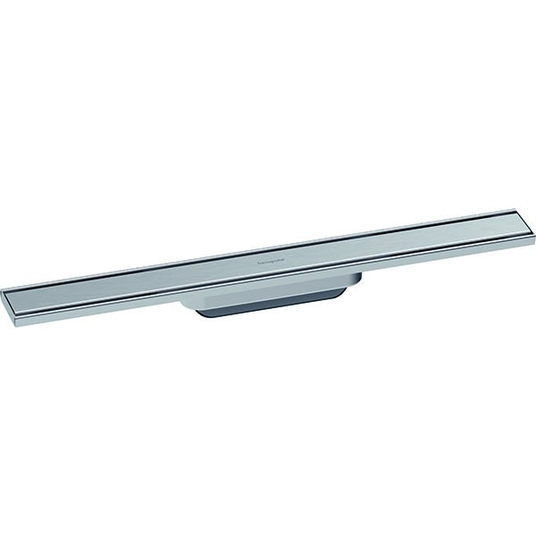 Hansgrohe RainDrain Original Fertigset Duschrinne 600 Edelstahl gebürstet