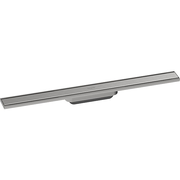 Hansgrohe RainDrain Original Fertigset Duschrinne 700 Edelstahl gebürstet