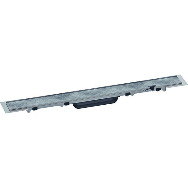 Hansgrohe RainDrain Rock Duschrinne 600 mm kürzbar und befliesbar