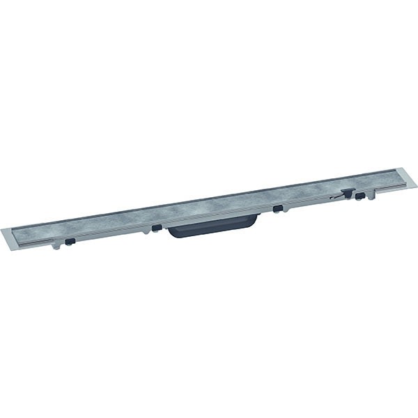 Hansgrohe RainDrain Rock Duschrinne 700 mm kürzbar und befliesbar