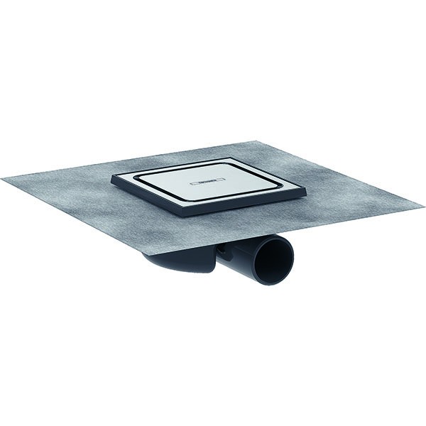 Hansgrohe RainDrain Spot Punktablauf 150 x 150 mm Rost BST