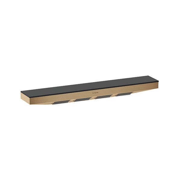 Hansgrohe Rainfinity Schulterbrause 500 1jet mit Duschablage Brushed Bronze