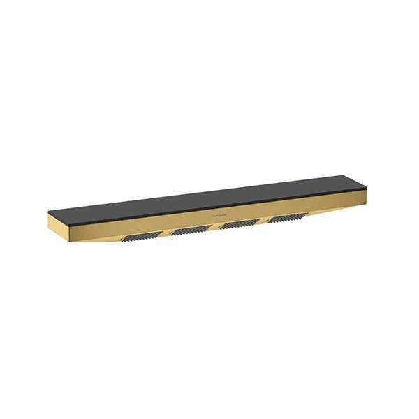 Hansgrohe Rainfinity Schulterbrause 500 1jet mit Duschablage Polished Gold Optic